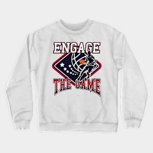 Basketball Sport | Engage The Game Crewneck Sweatshirt